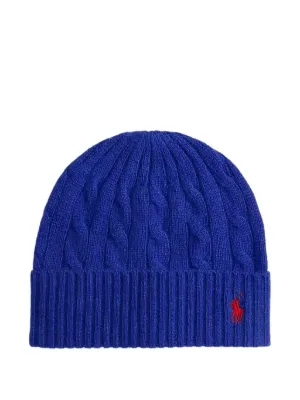 Polo Ralph Lauren ケーブルニット バラクラバ | ブルー | FARFETCH JP