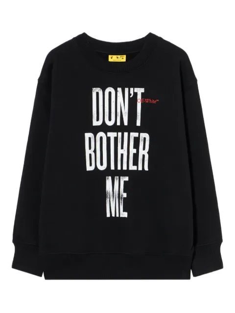 Off-White Kids Quote crew-neck sweatshirt