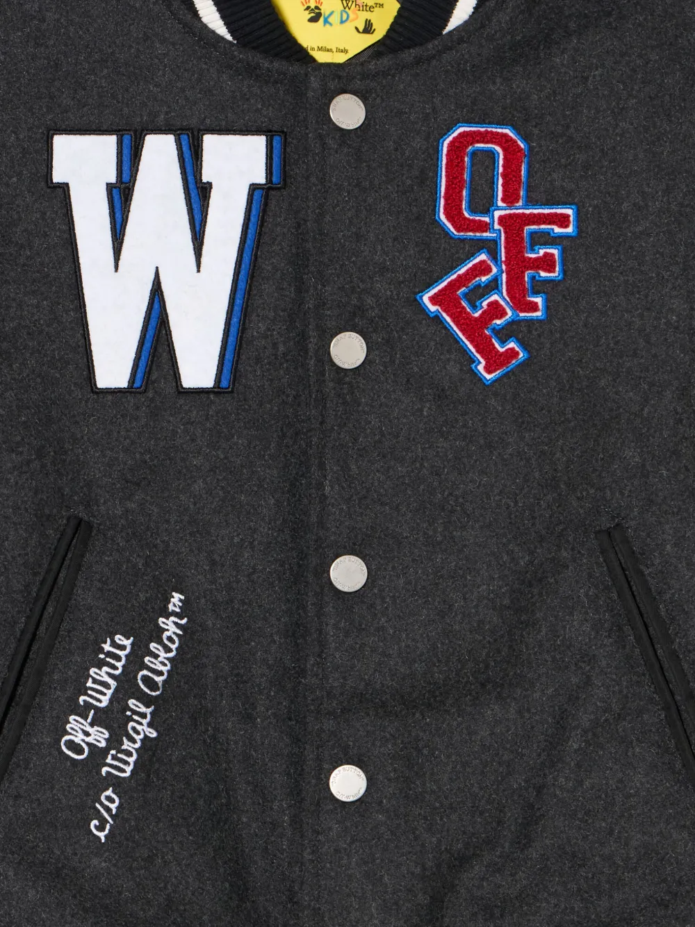 Off-White Kids Jack met Arrow-patroon Grijs