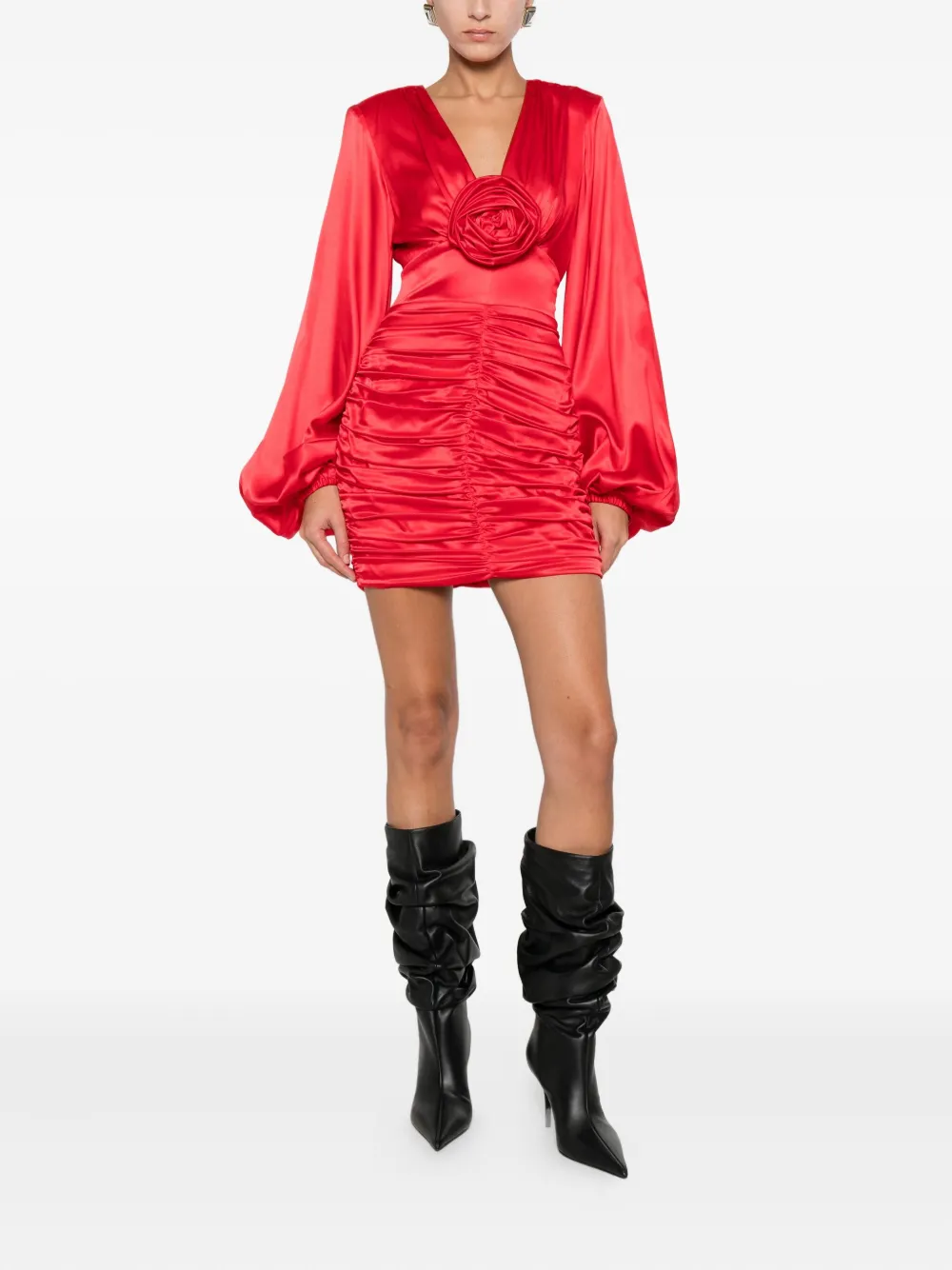 LITA COUTURE Rue jurk - Rood