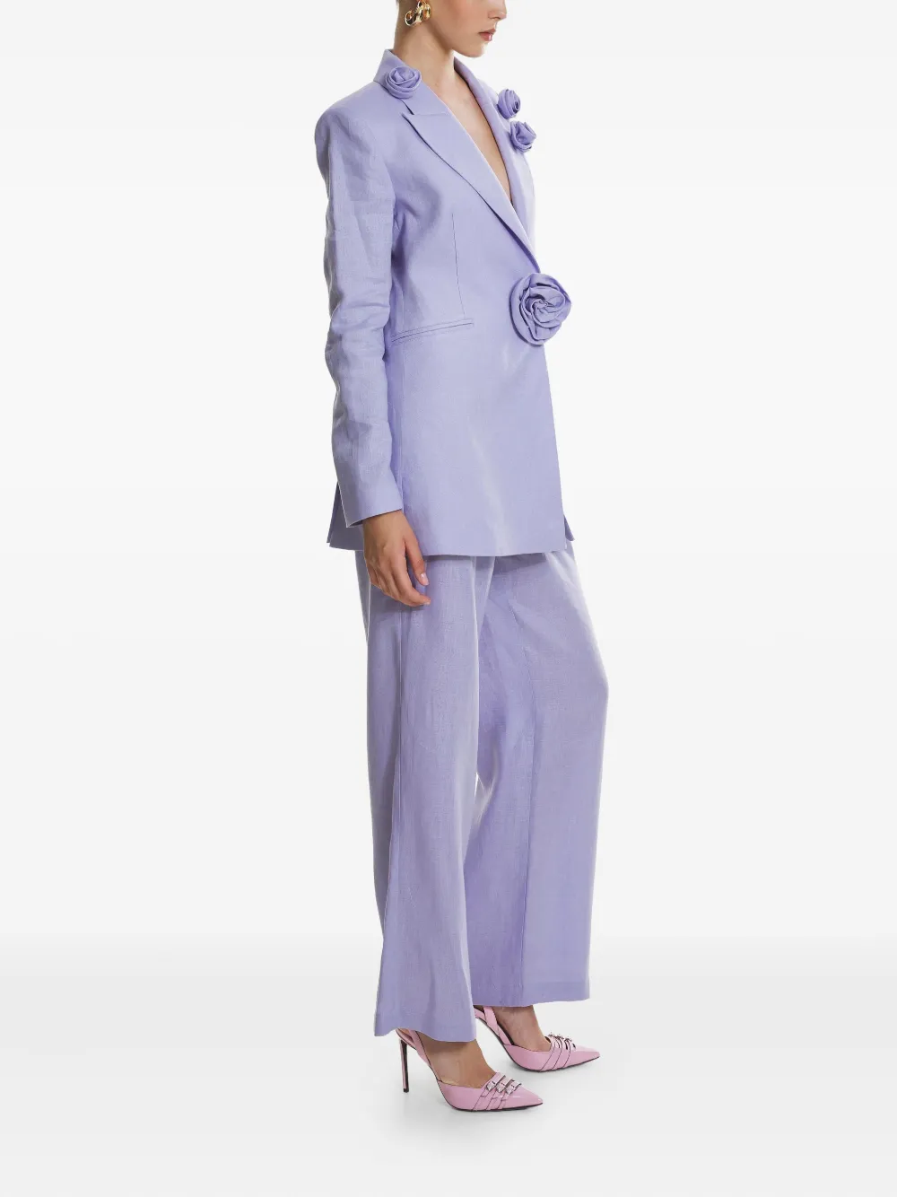  Lita Couture Noor Blazer - Purple 