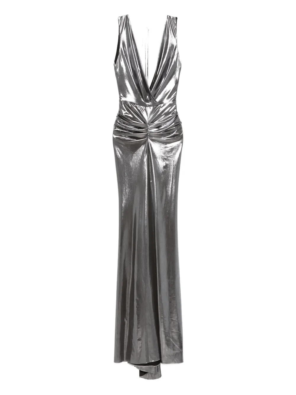 Lita Couture Roche Dress In Metallic