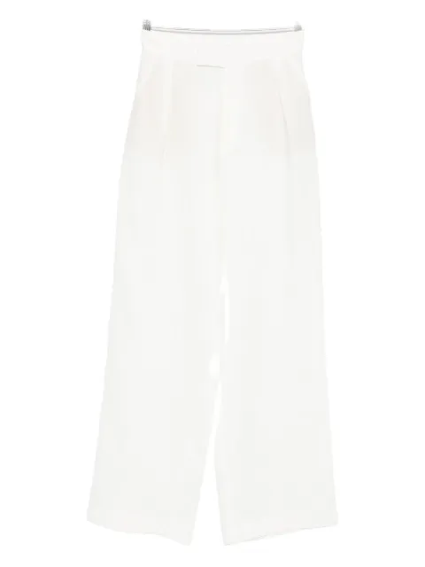 LITA COUTURE pantalones anchos con pinzas