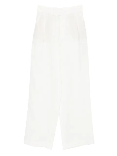 LITA COUTURE pleat-detail wide-leg trousers