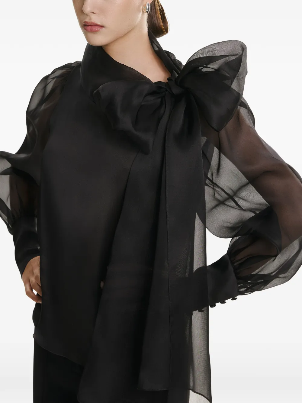 LITA COUTURE Ellise blouse | Black | Image 1