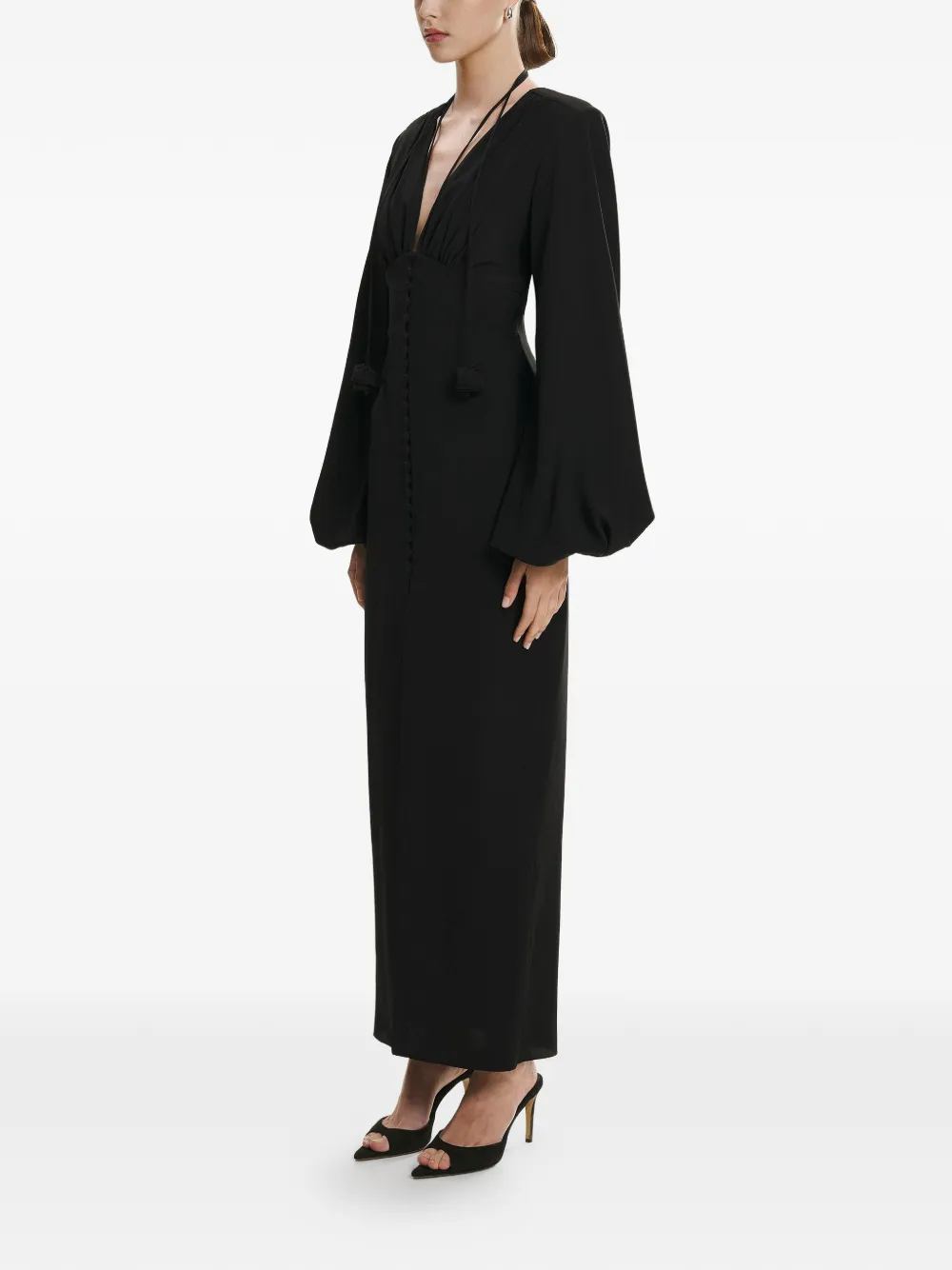  Lita Couture Maelle Maxi Dress - Black 