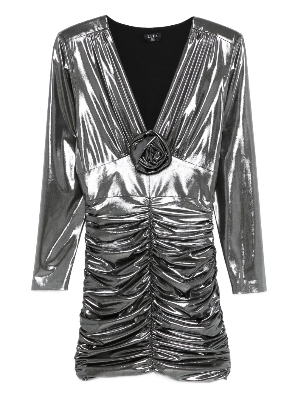 LITA COUTURE Luz dress | Grey | Image 1