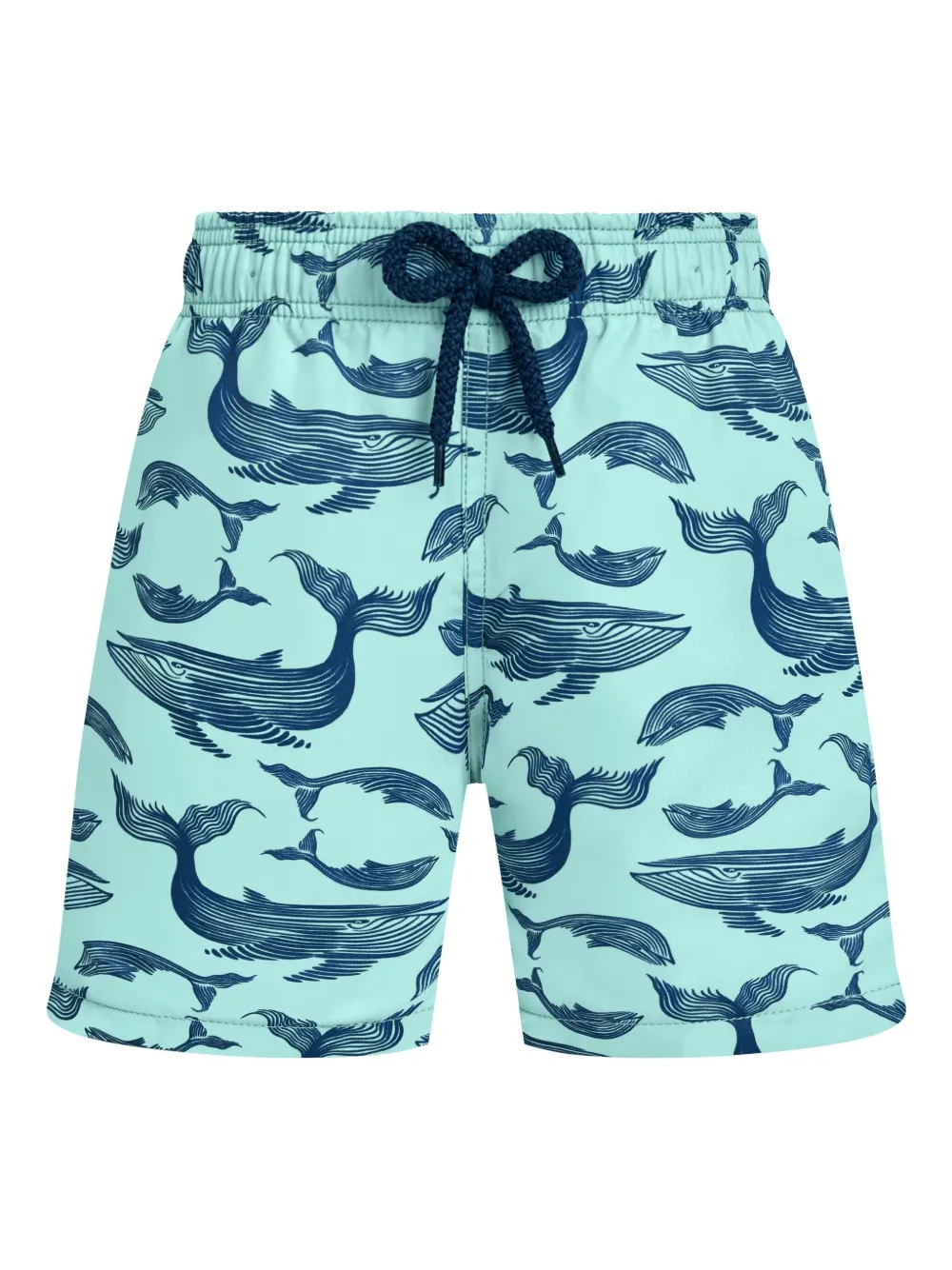 Vilebrequin Kids クジラ スイムショーツ - ブルー Vilebrequin Kids クジラ スイムショーツ - ブルー
