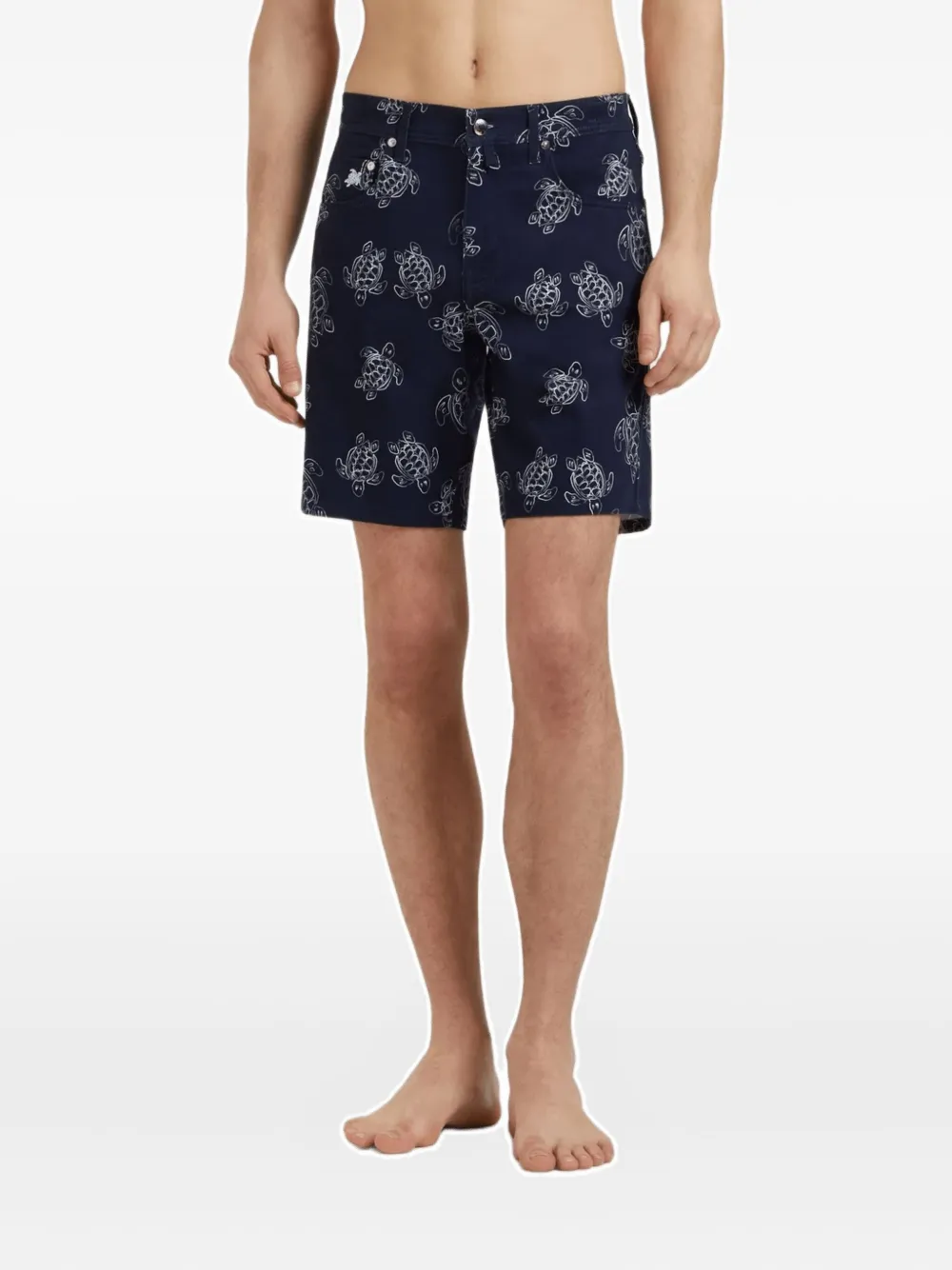 Vilebrequin five-pocket turtle-print bermuda shorts | Bermudas | Image 2