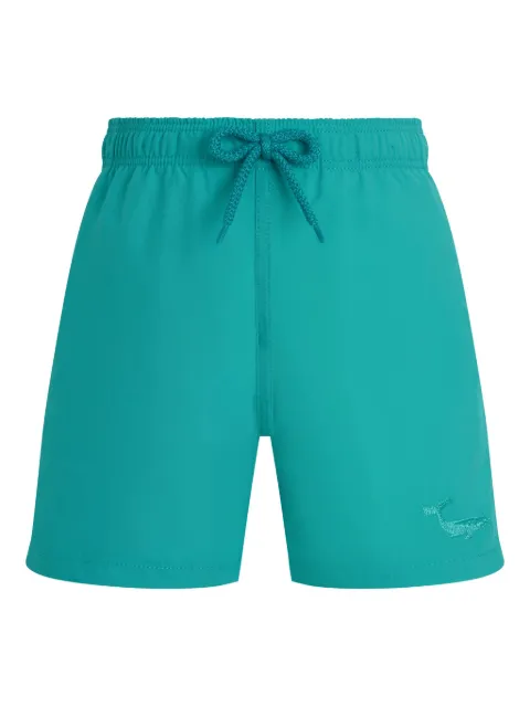 Vilebrequin Kids elasticated-waistband whale swim shorts