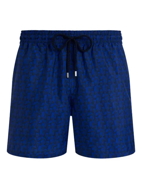 Vilebrequin drawstring turtles swim shorts