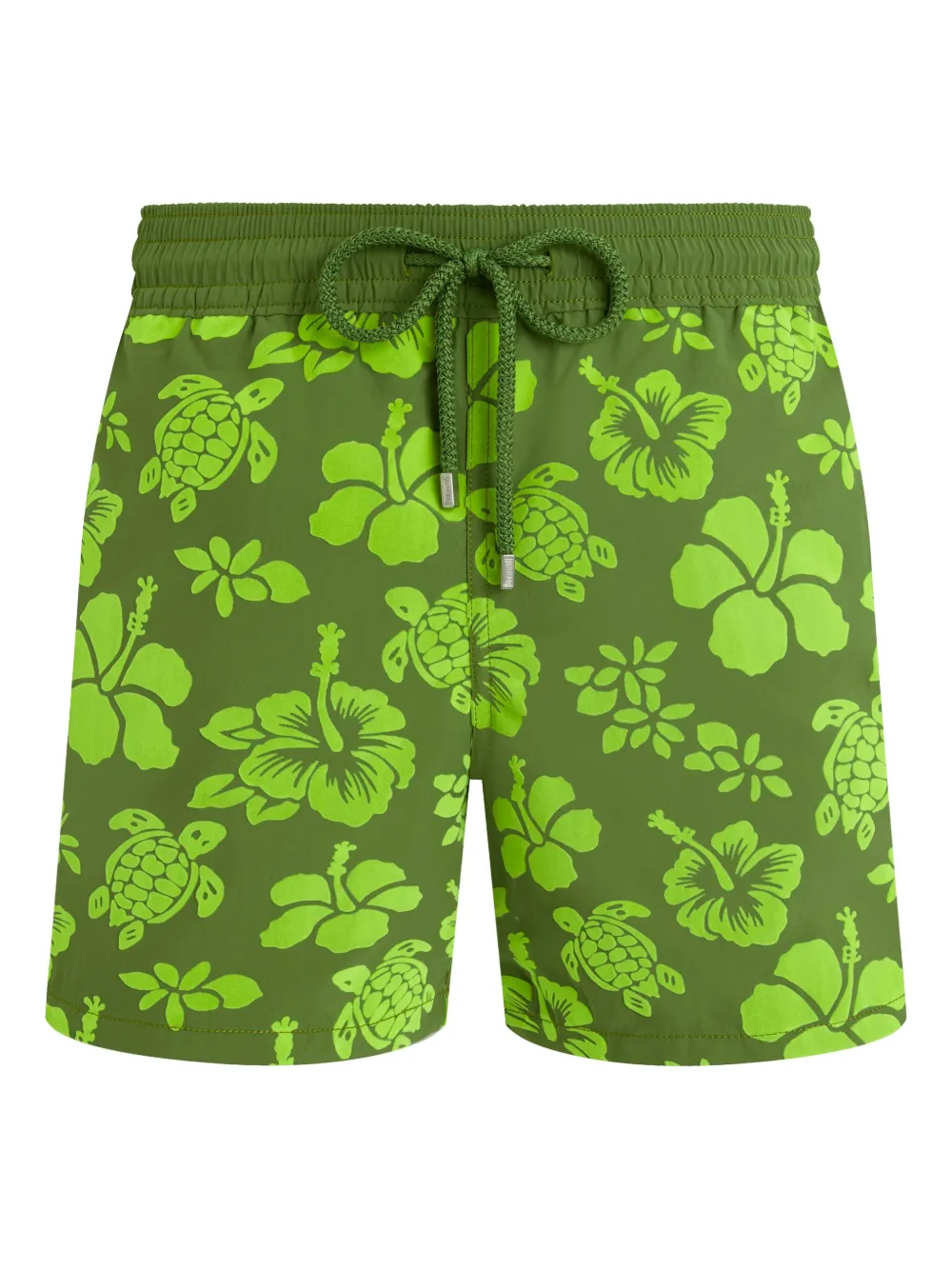 Vilebrequin shorts de playa con pretina elástica | verde | Image 1