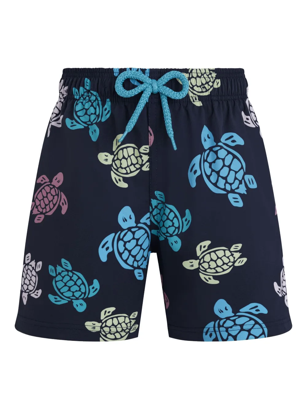 Vilebrequin Kids turtle-print swim shorts | Blue | Image 1