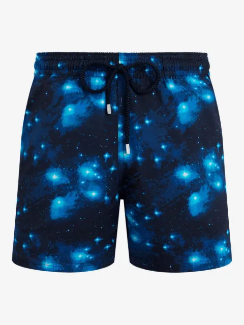 Vilebrequin elasticated-waistband pégase swim trunks