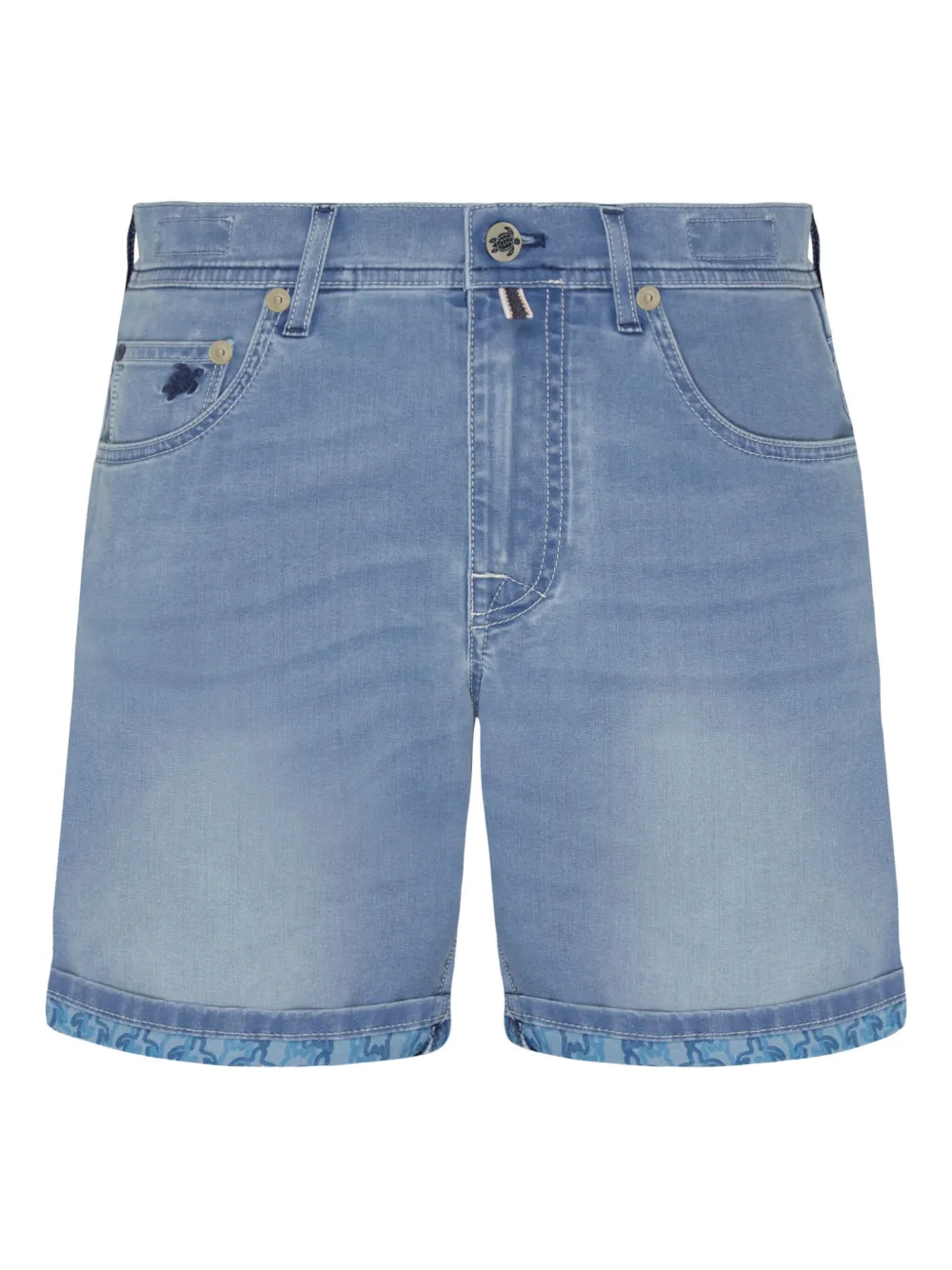 Vilebrequin shorts de mezclilla con cinco bolsillos | azul | Image 1