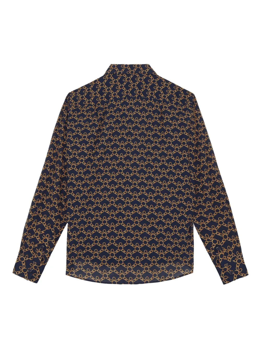 Vilebrequin Long-sleeve Turtle Shirt In Blue