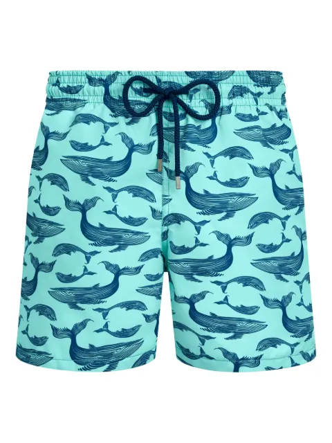 Vilebrequin whale-print swim shorts