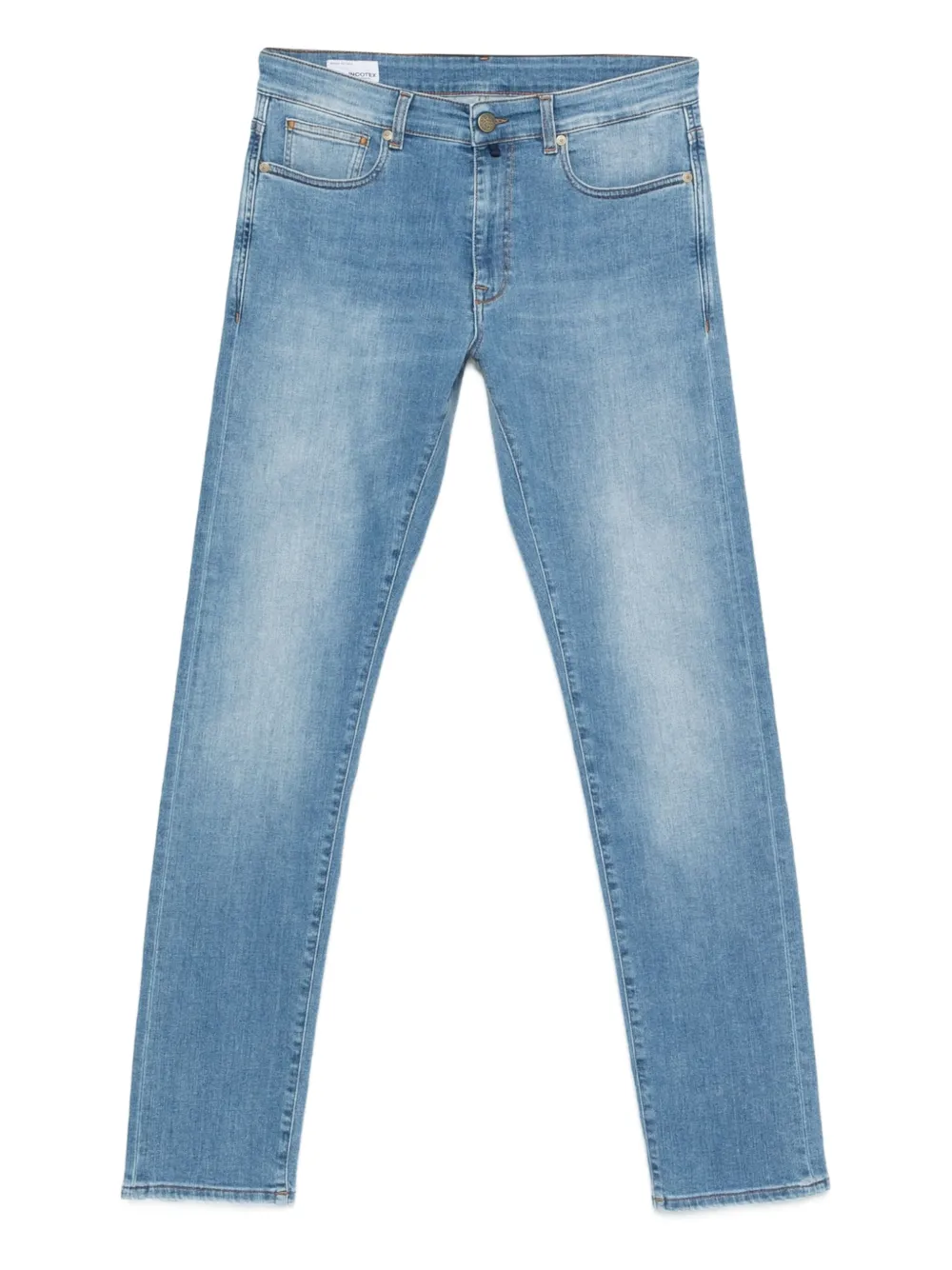 Incotex Five-Pocket-Hose - Blau