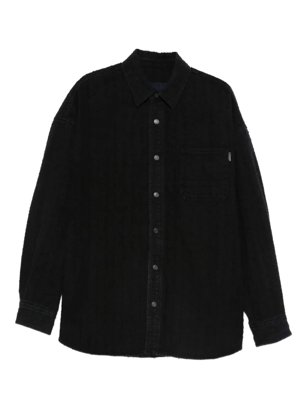 Juun.J textured shirt | Black | Image 1