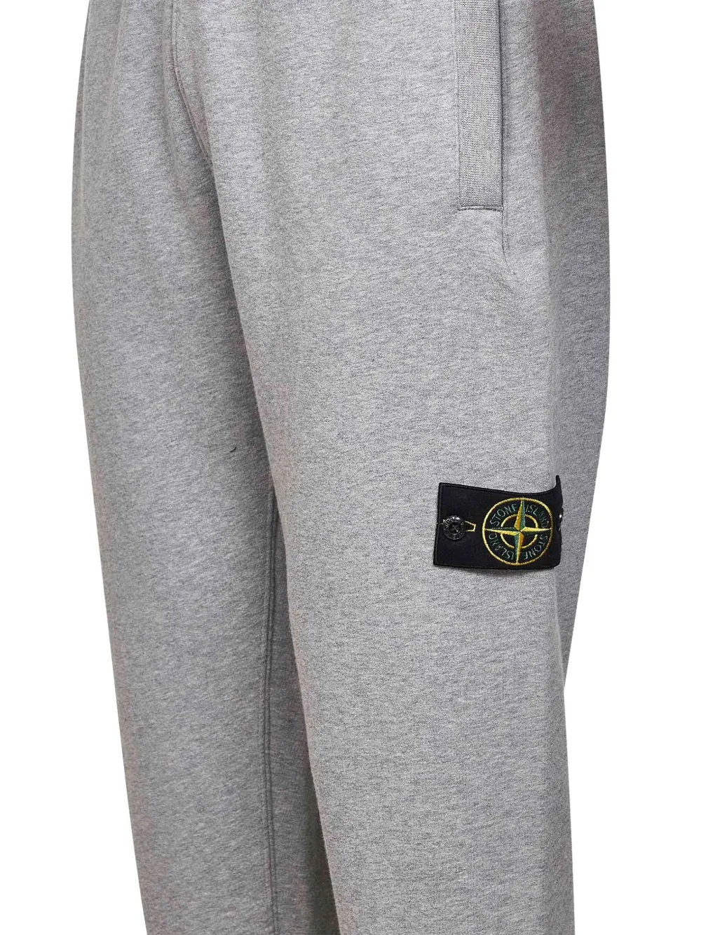 Stone Island Joggingbroek met logopatch Grijs