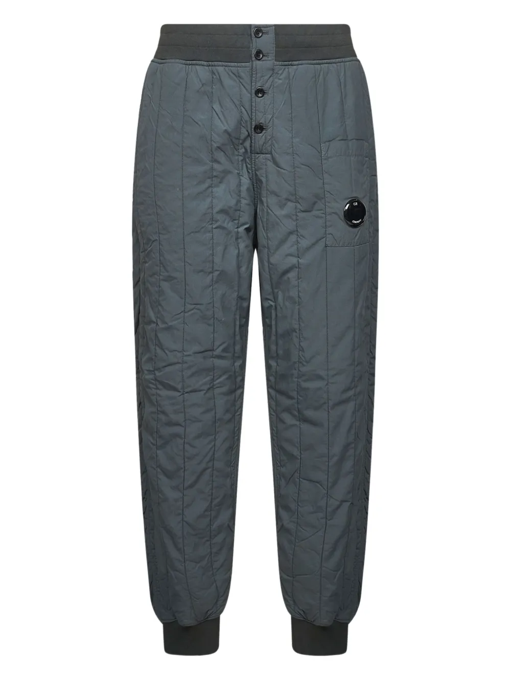 C.P. Company GD quilted patch-pocket track pants | Grey | Image 1