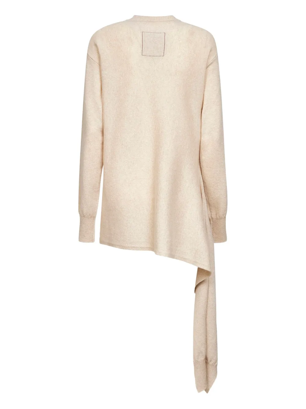 Uma Wang Asymmetric Sweater In Neutral