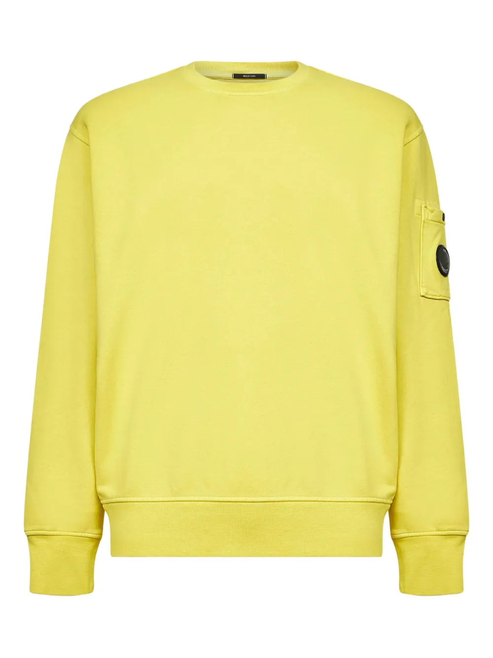 C.P. Company sudadera con detalle del logo | amarillo | Image 1