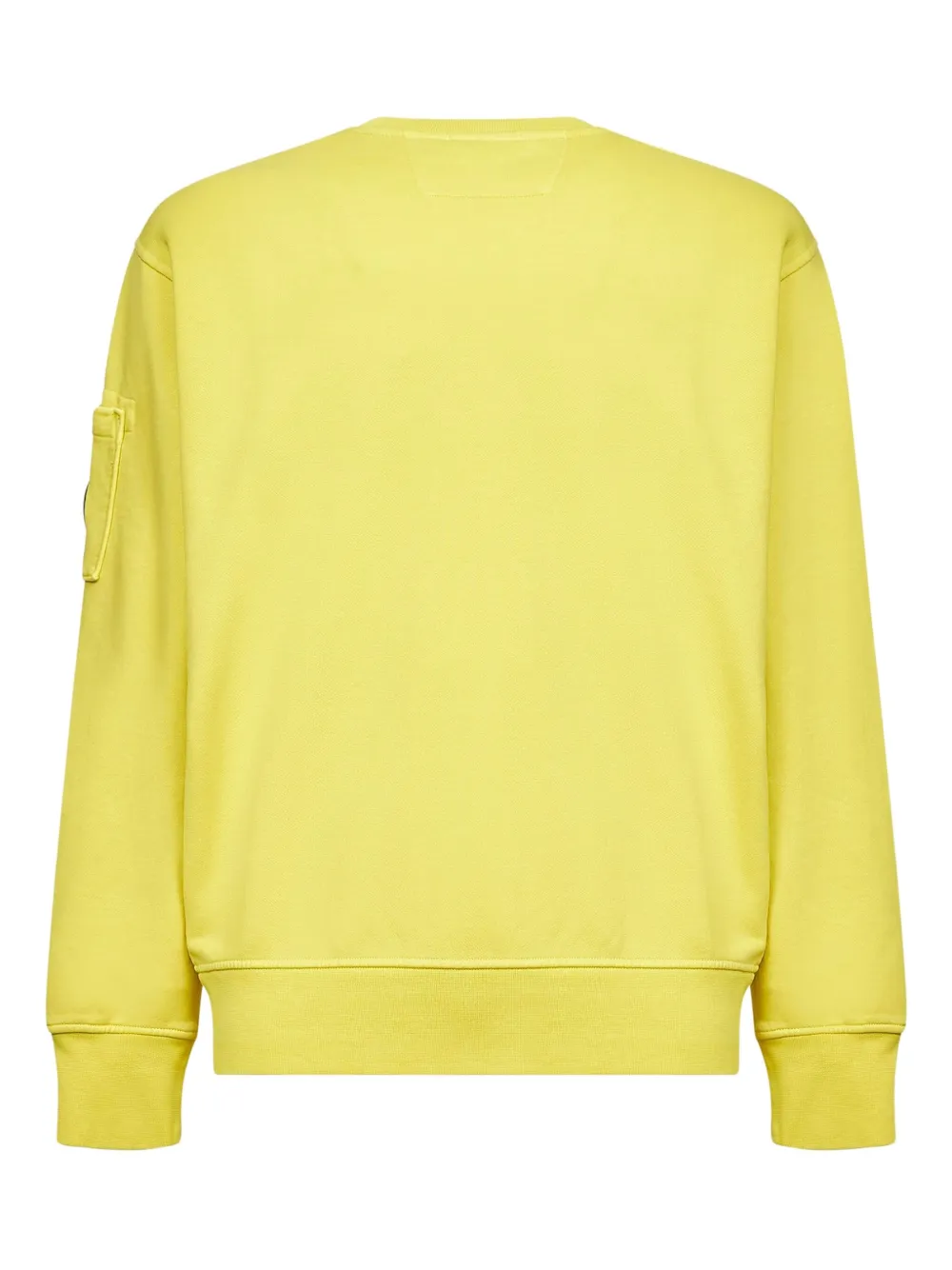 C.P. Company logo-detail sweatshirt - Geel