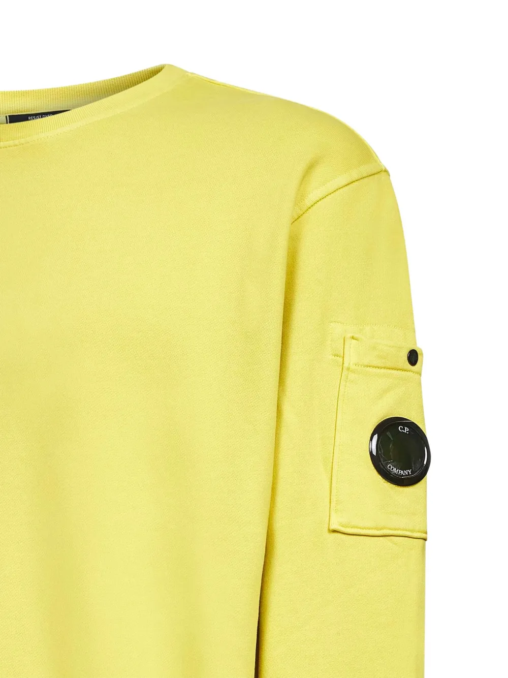 C.P. Company Sweater met logo Geel