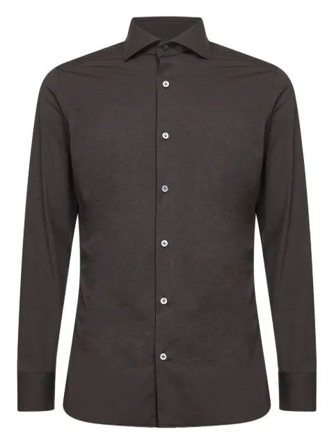 D4.0 chemise à boutonnière sur le devant