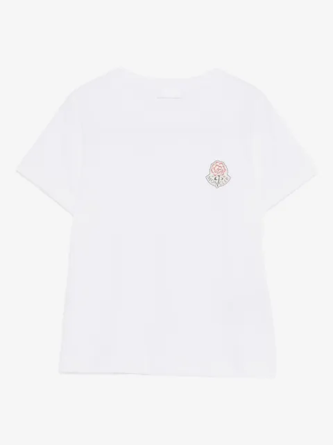 Moncler playera con detalle del logo