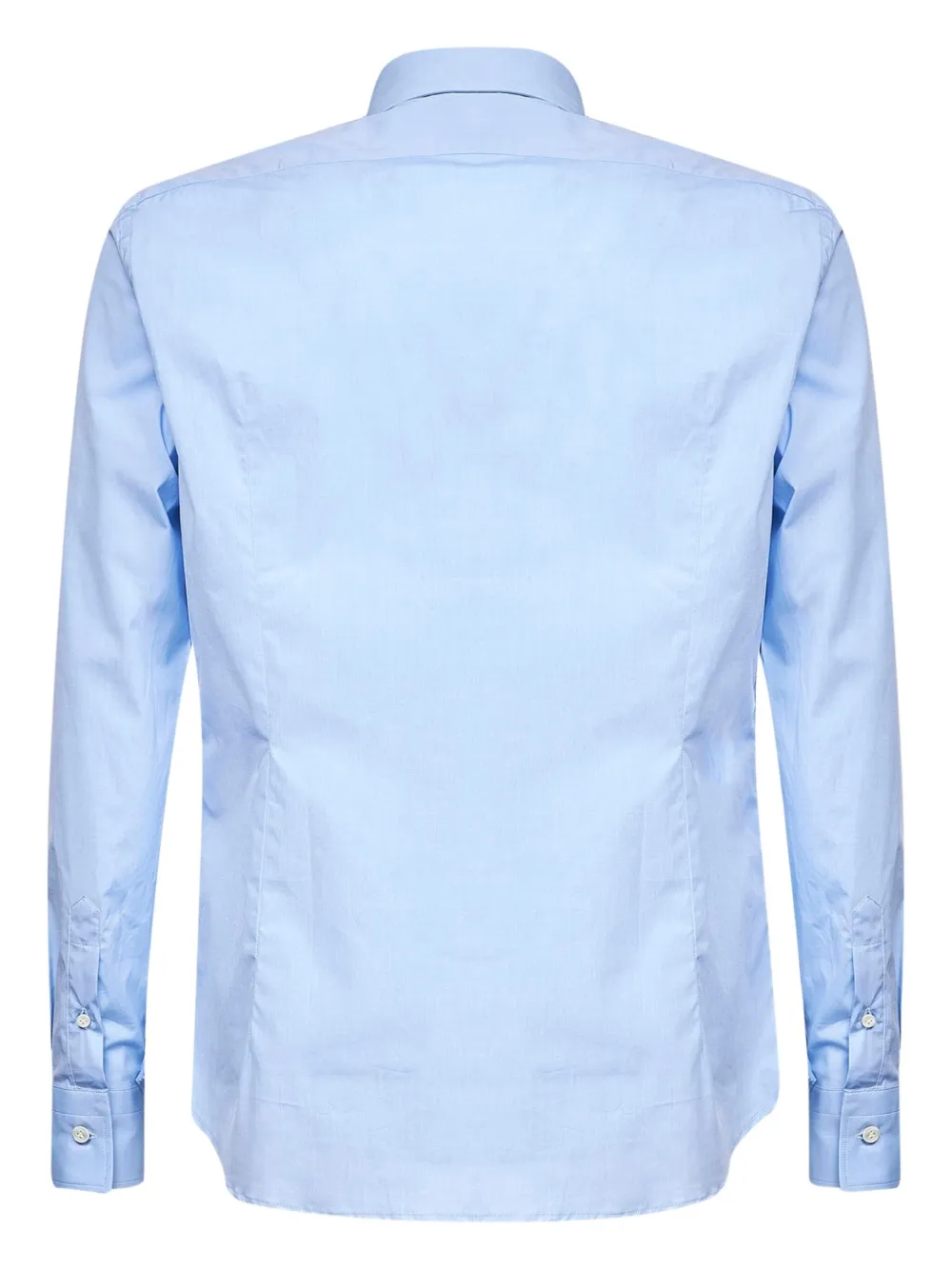 D4.0 buttoned long-sleeve shirt - Blauw