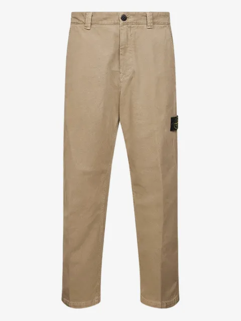 Stone Island logo-badge trousers
