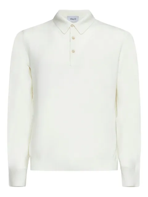D4.0 buttoned polo shirt