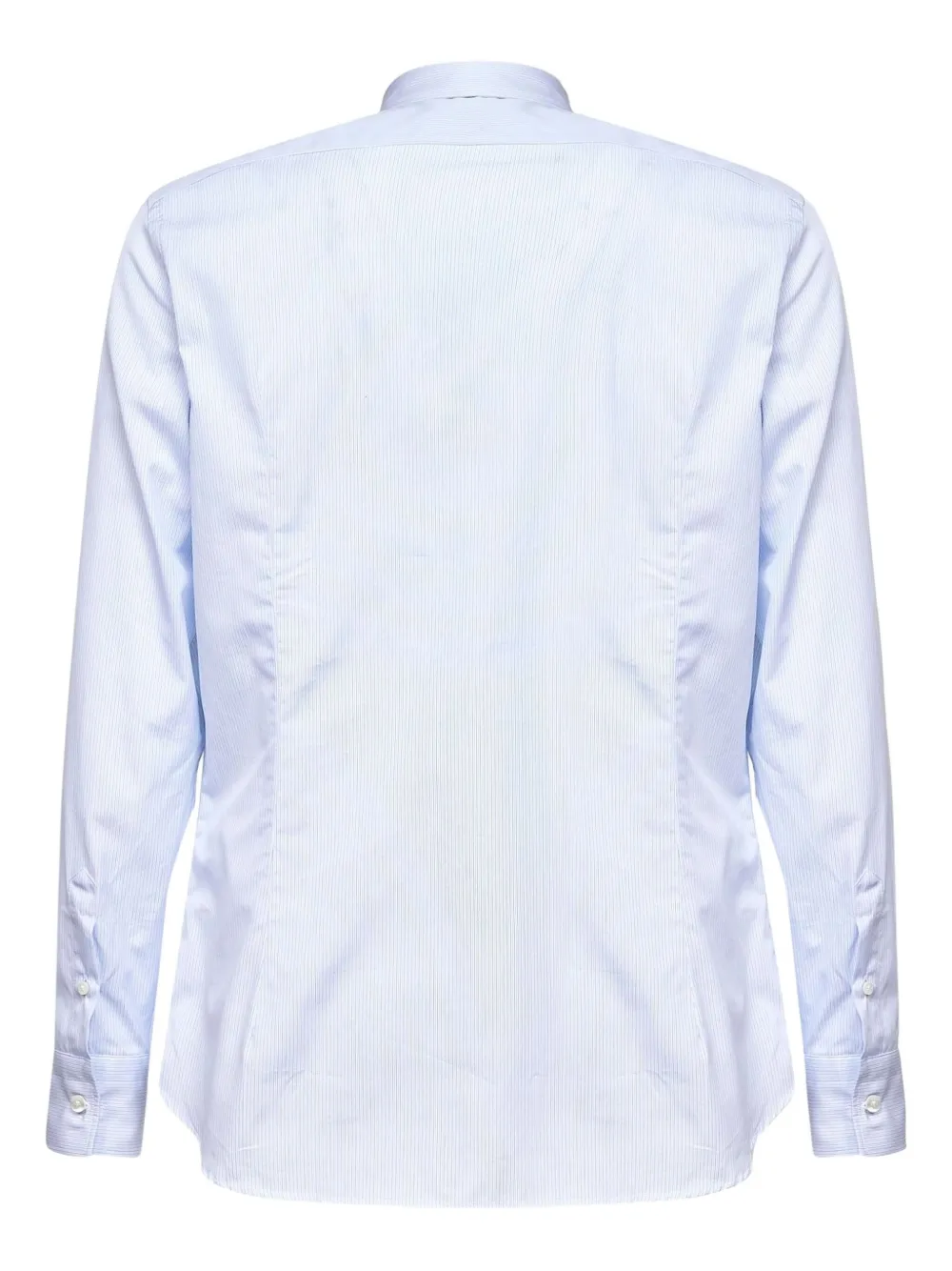 D4.0 buttoned striped shirt - Blauw