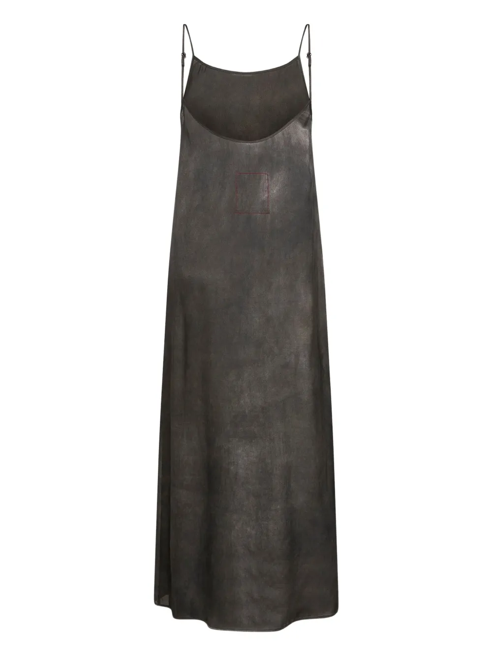 Uma Wang scoop ombre dress - Grijs