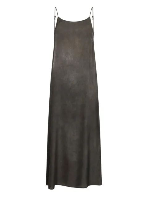 Uma Wang vestido con efecto sombreado