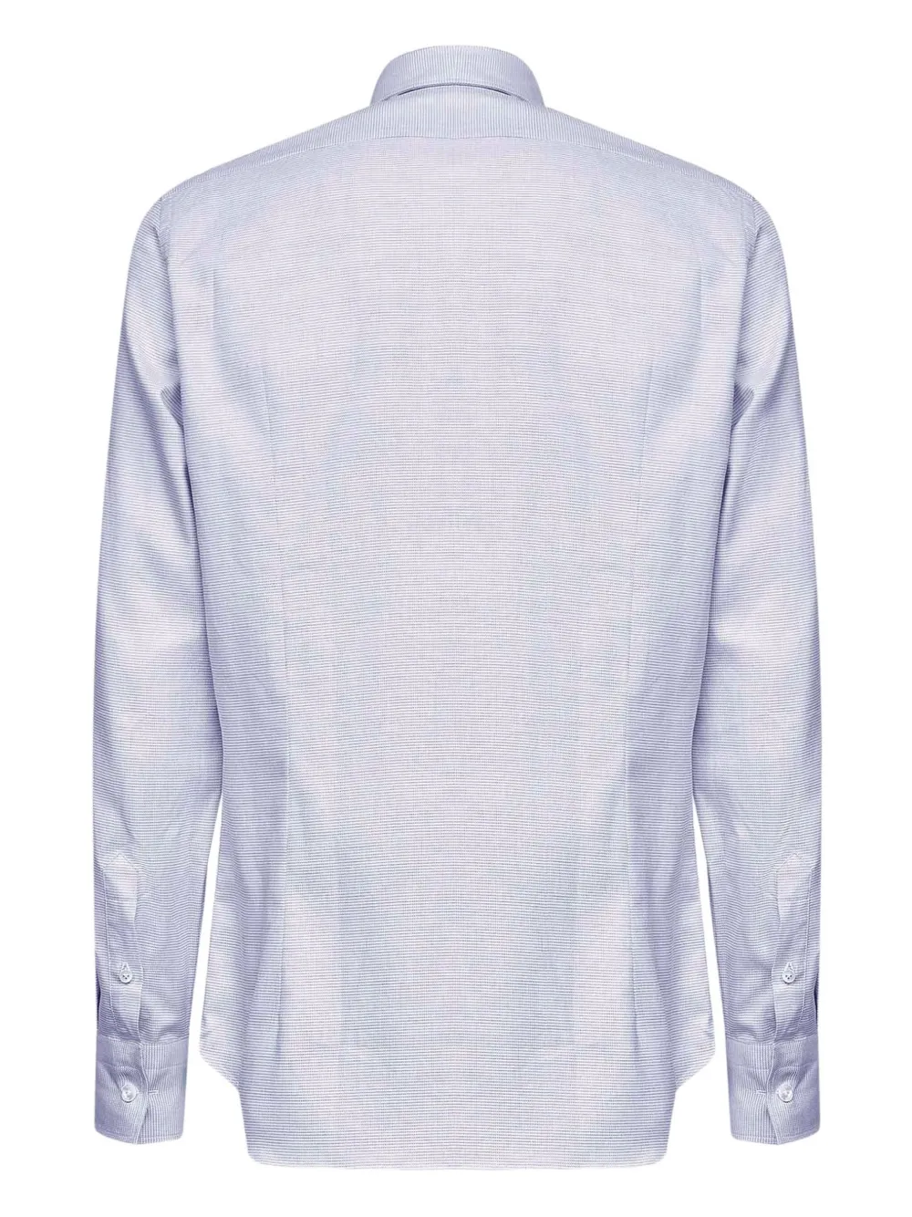 D4.0 buttoned-jacquard shirt - Blauw