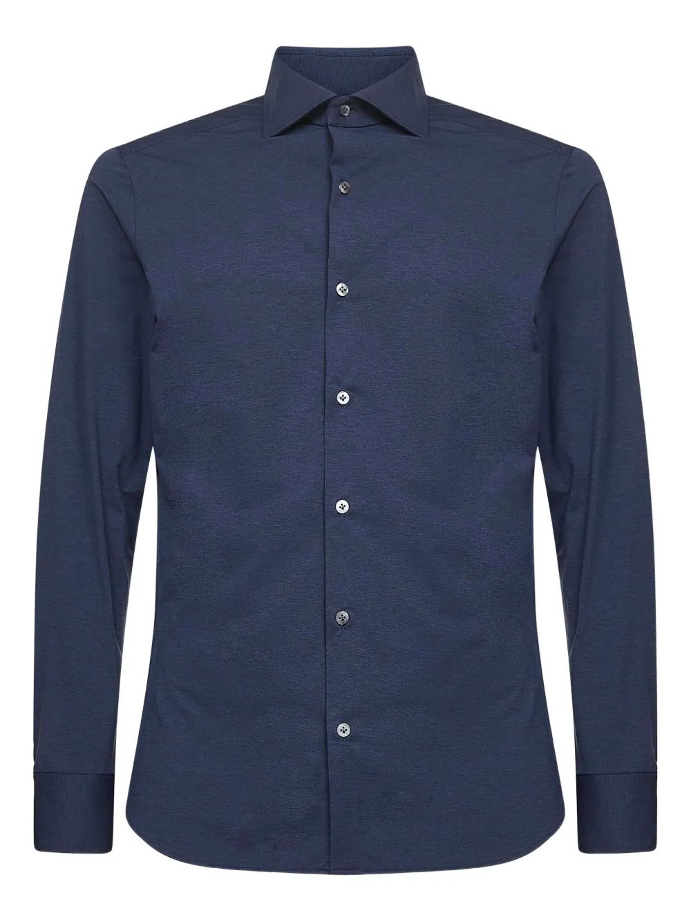 D4.0 camisa manga larga con botones | azul | Image 1