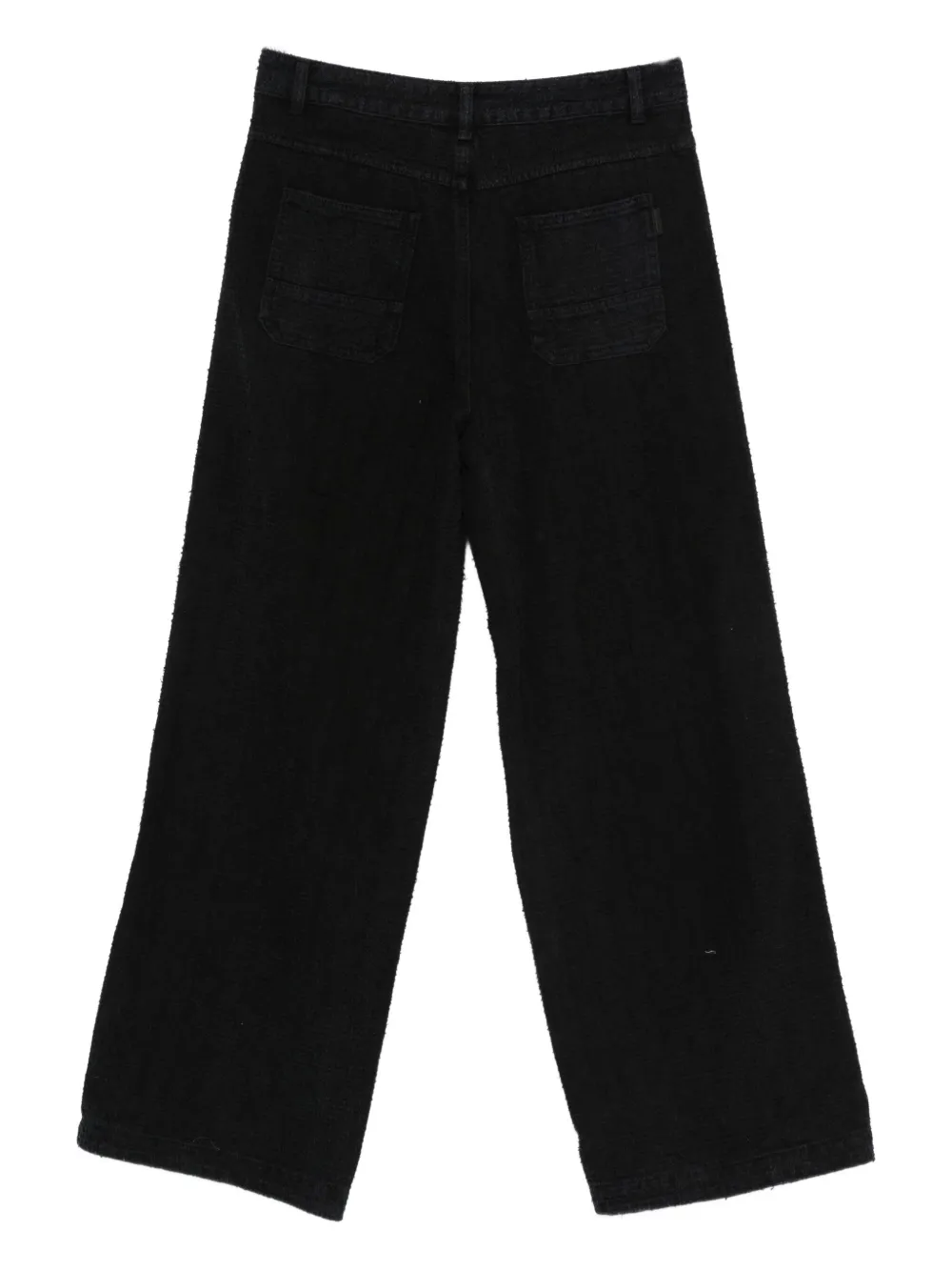 Juun.J textured trousers - Zwart