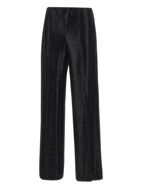 ELENA MIRO` sequin-embellishment trousers