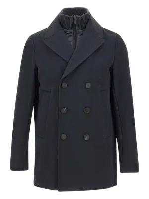 ジャケット・アウター Stone  p coat Stone Island ピーコート | ブラック | FARFETCH JP