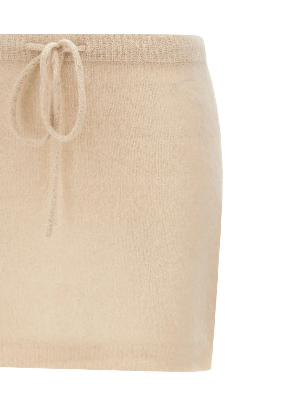 The Garment Roma mini-rok met striksluiting Beige