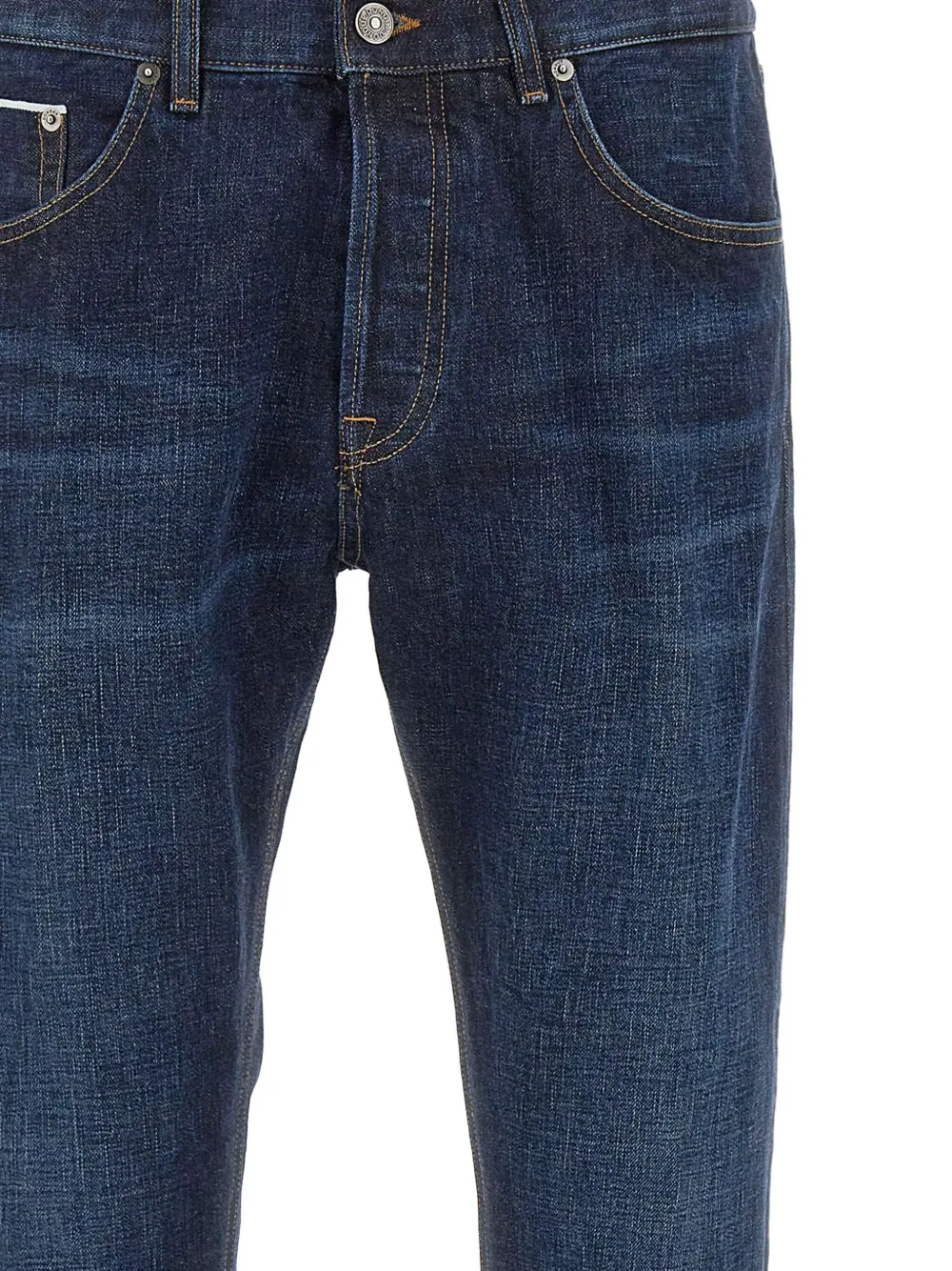 DONDUP Jeans met vijf zakken en logodetail Blauw