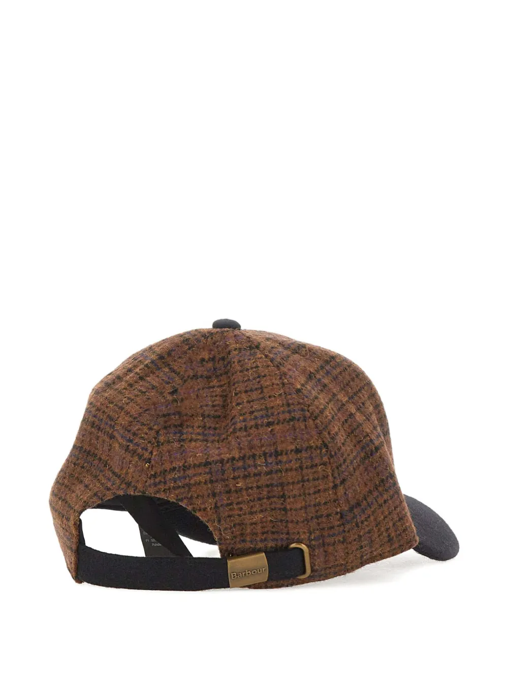 Barbour houndstooth-pattern panelled cap | Image 2