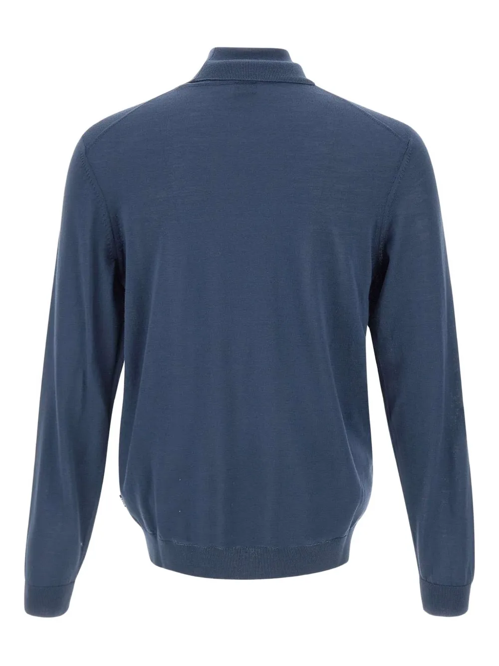 Hugo Boss Turtleneck Ribbed Sweater In Animal Print