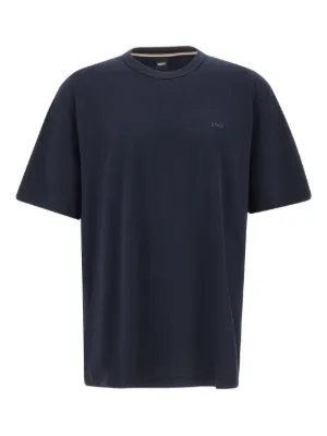 Ea7 Emporio Armani ロゴクルーネック Tシャツ | ブルー | FARFETCH JP