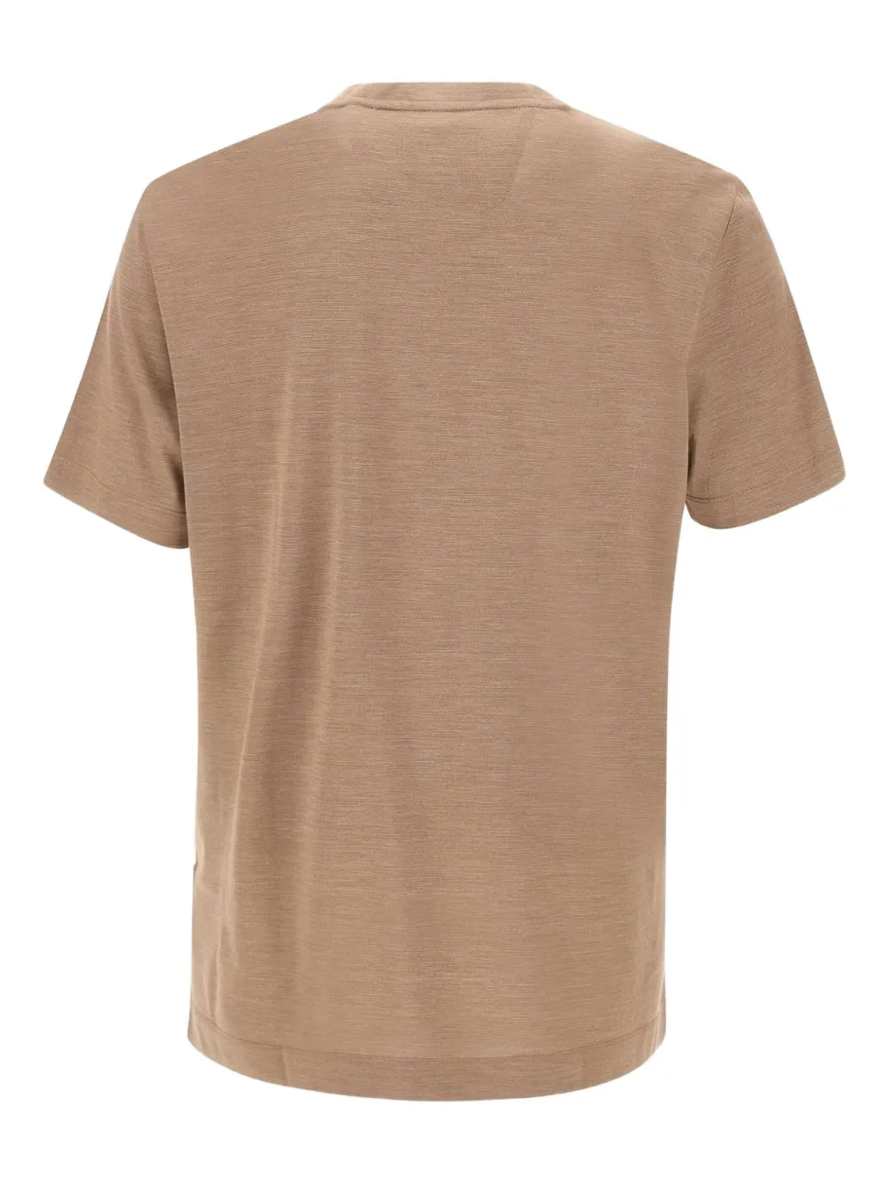 BOSS overlay crew neck t-shirt - Beige