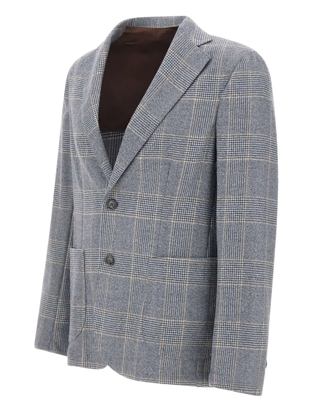 Barba checked two-button blazer | Blazers | Image 2