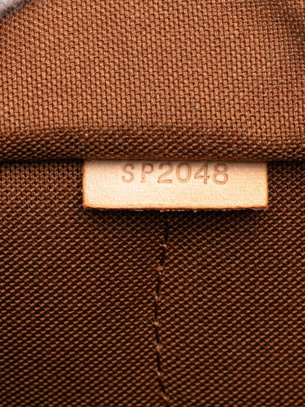 Pre-owned Louis Vuitton 2008 Monogram Montorgueil Pm Handbag In Brown
